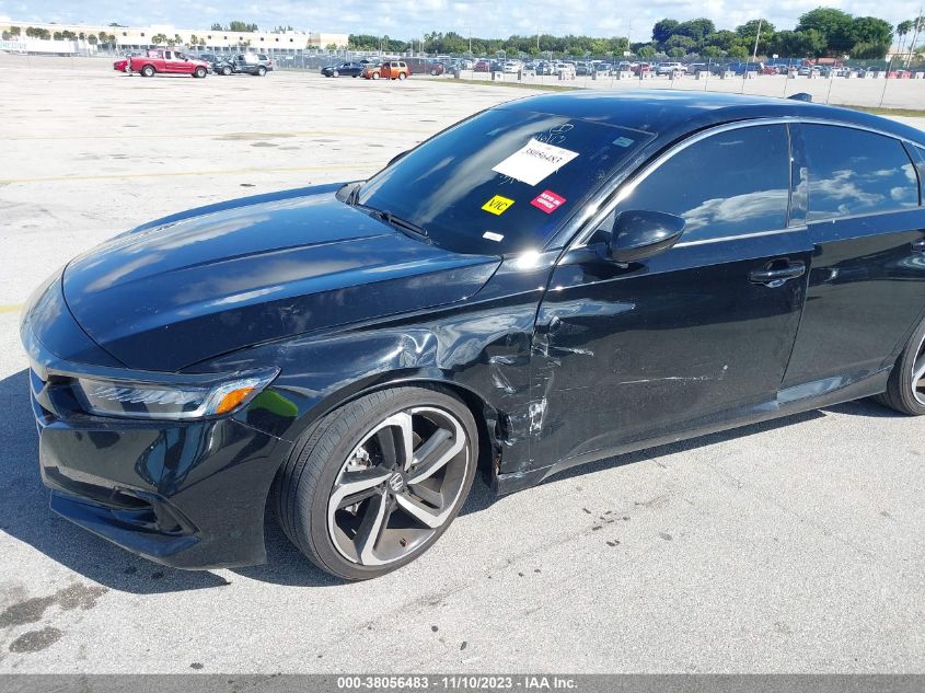 2022 HONDA ACCORD SPORT SE - 1HGCV1F40NA054898