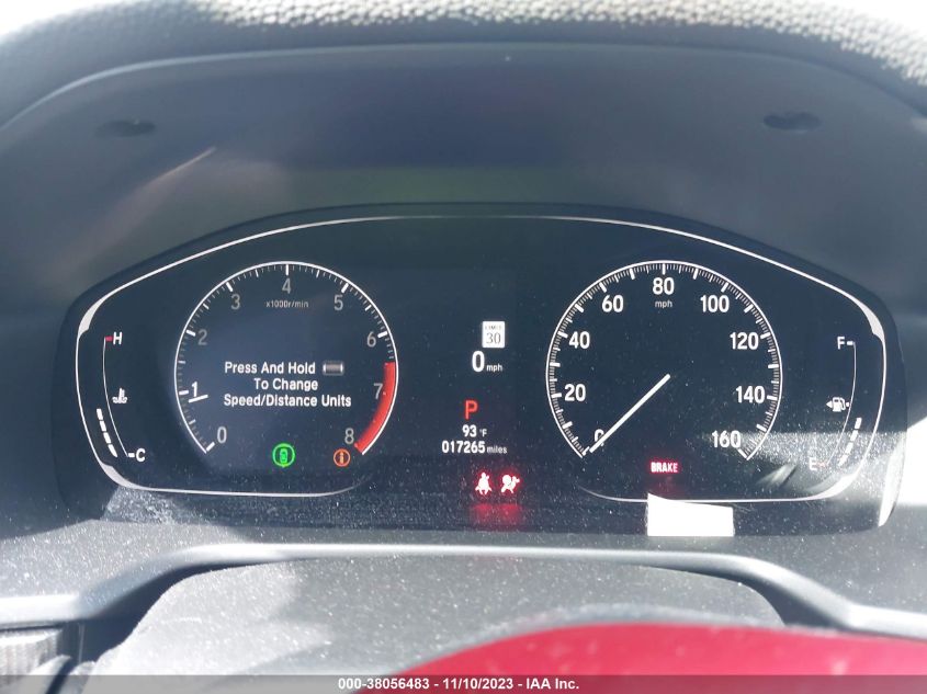 2022 HONDA ACCORD SPORT SE - 1HGCV1F40NA054898