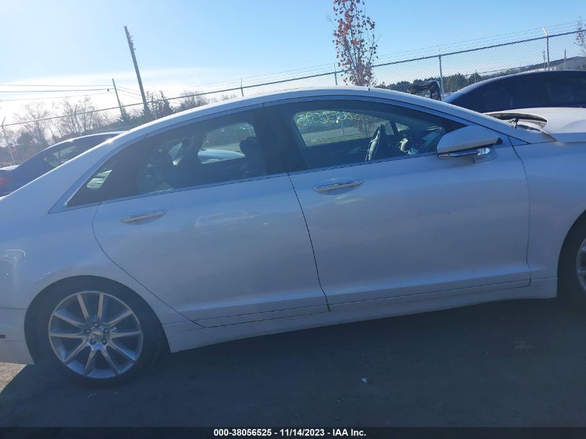 2016 LINCOLN MKZ HYBRID HYBRID 3LN6L2LU5GR611725