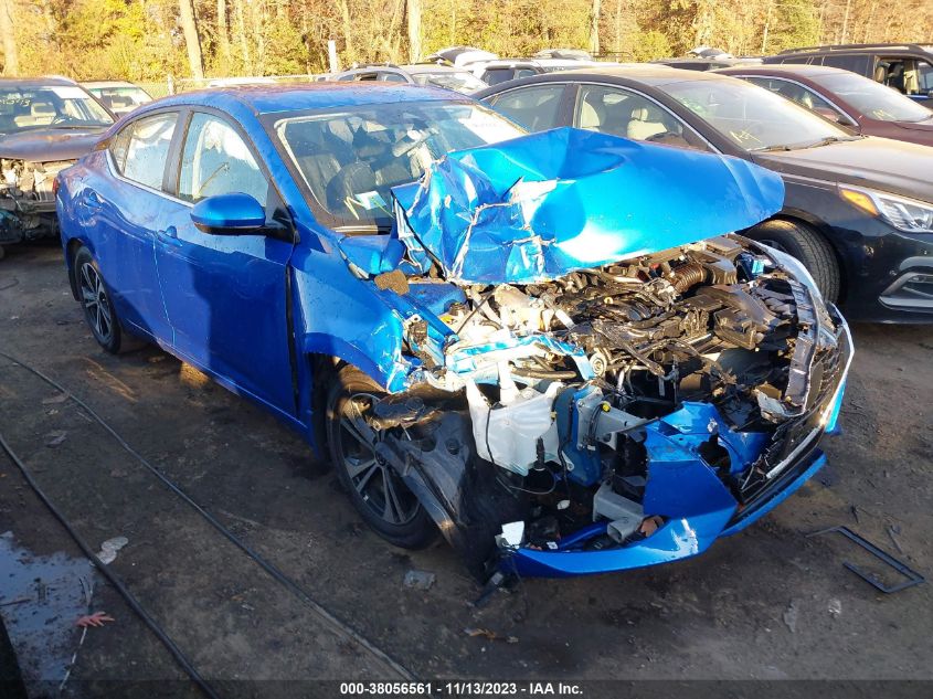 2022 NISSAN SENTRA SV XTRONIC CVT - 3N1AB8CV7NY263624