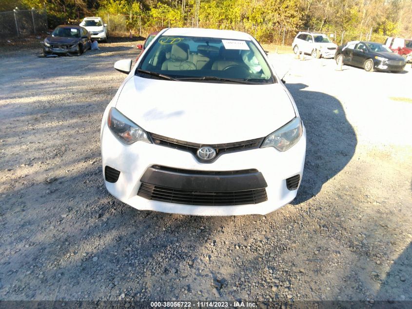 2015 TOYOTA COROLLA LE - 2T1BURHEXFC381291