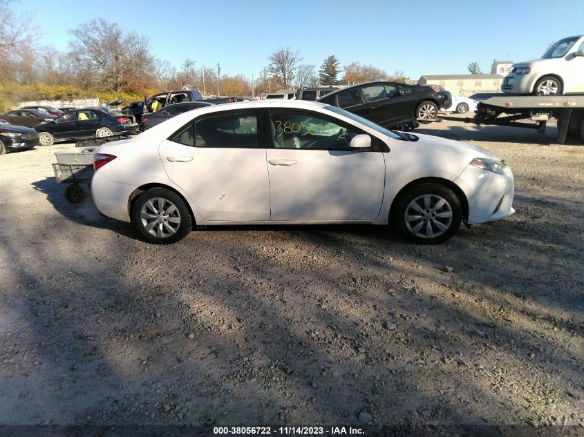 2015 TOYOTA COROLLA LE - 2T1BURHEXFC381291