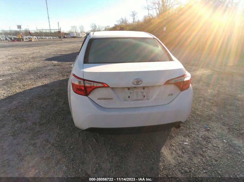 2015 TOYOTA COROLLA LE - 2T1BURHEXFC381291