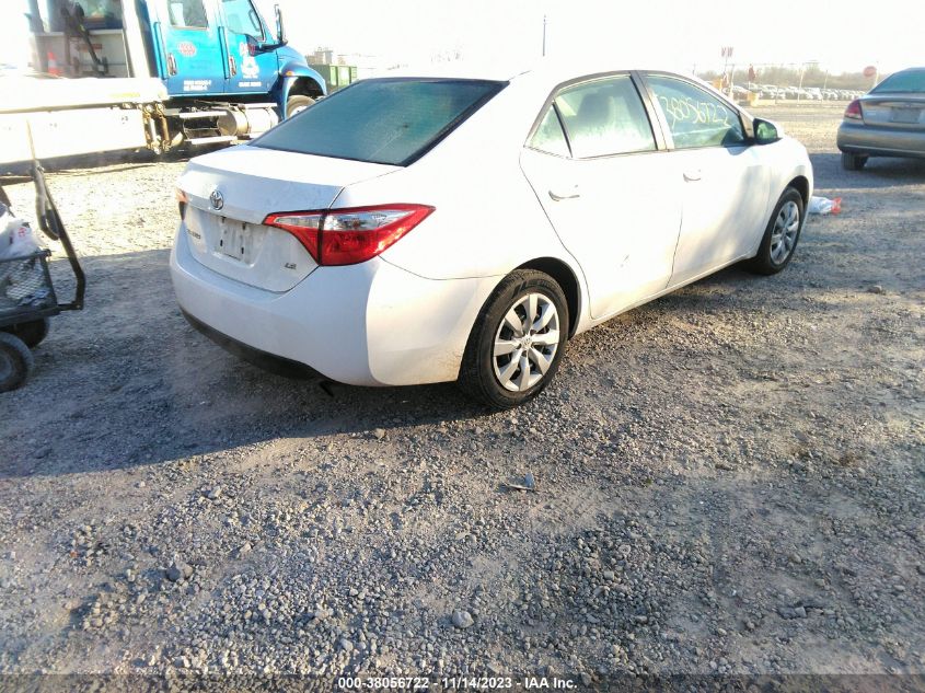2015 TOYOTA COROLLA LE - 2T1BURHEXFC381291