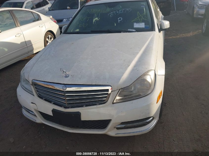 2013 MERCEDES-BENZ C 300 LUXURY 4MATIC - WDDGF8AB8DR273075