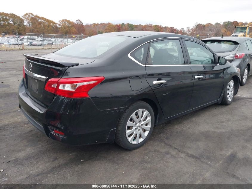 2016 NISSAN SENTRA S - 3N1AB7AP9GY271385