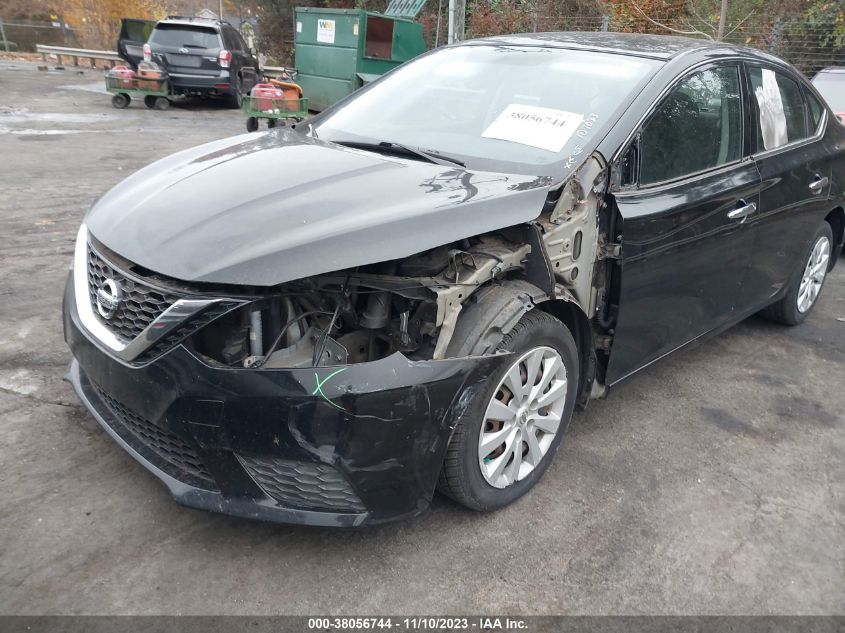 2016 NISSAN SENTRA S - 3N1AB7AP9GY271385