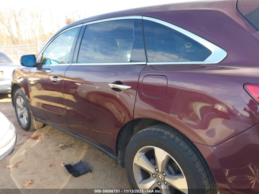 2014 ACURA MDX - 5FRYD4H25EB004850