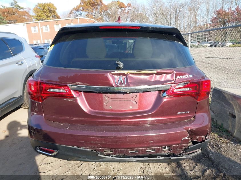 2014 ACURA MDX - 5FRYD4H25EB004850