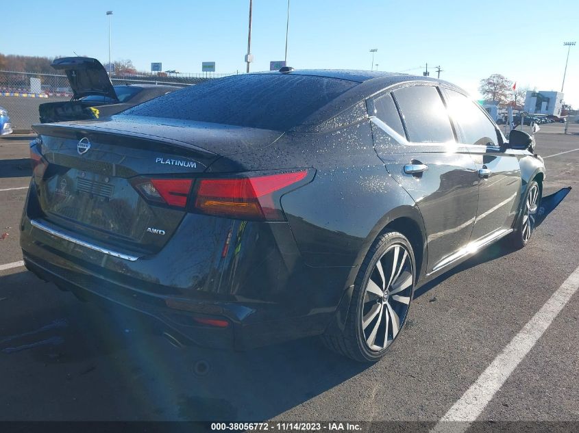 VIN 1N4BL4FW8KC132952 2019 NISSAN ALTIMA PLATINUM