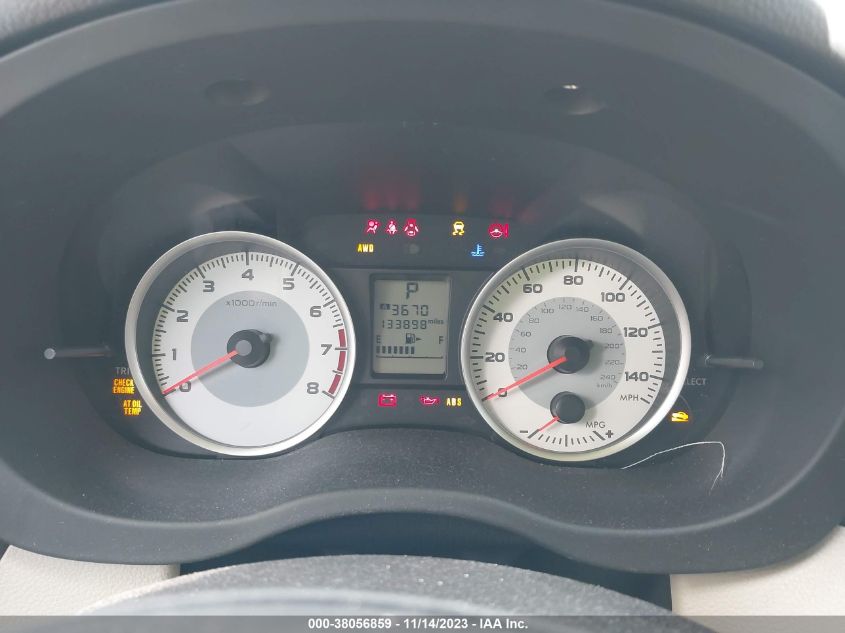 2013 SUBARU IMPREZA 2.0I PREMIUM - JF1GPAC63D2889599