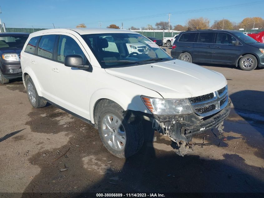 2013 DODGE JOURNEY SE - 3C4PDCAB1DT671691