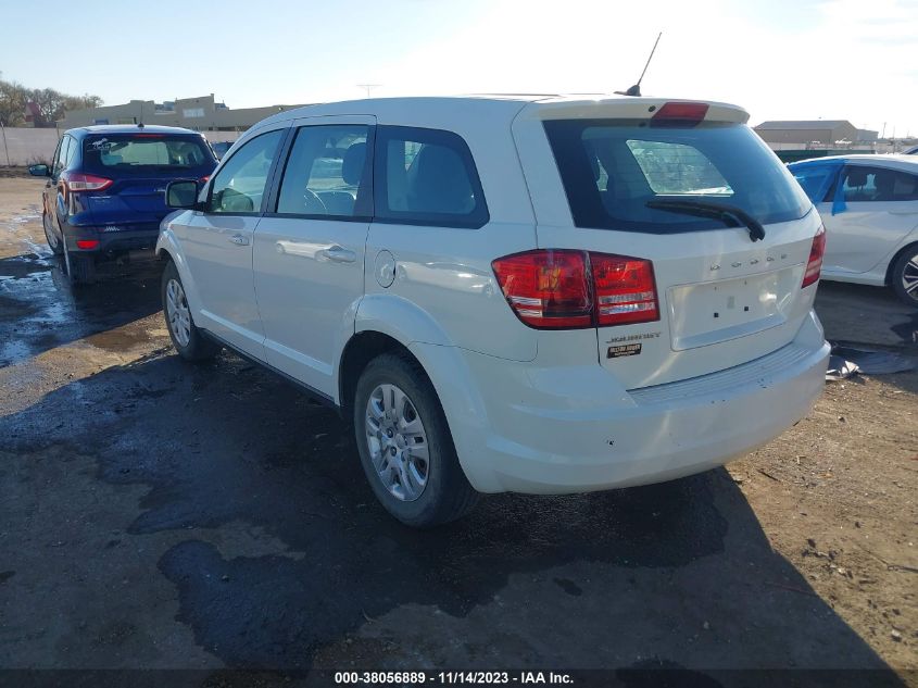 2013 DODGE JOURNEY SE - 3C4PDCAB1DT671691