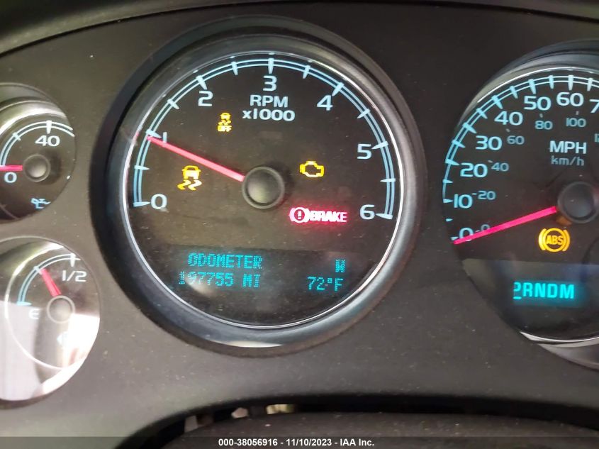 2013 CHEVROLET SUBURBAN 1500 LT 1GNSKJE79DR166783