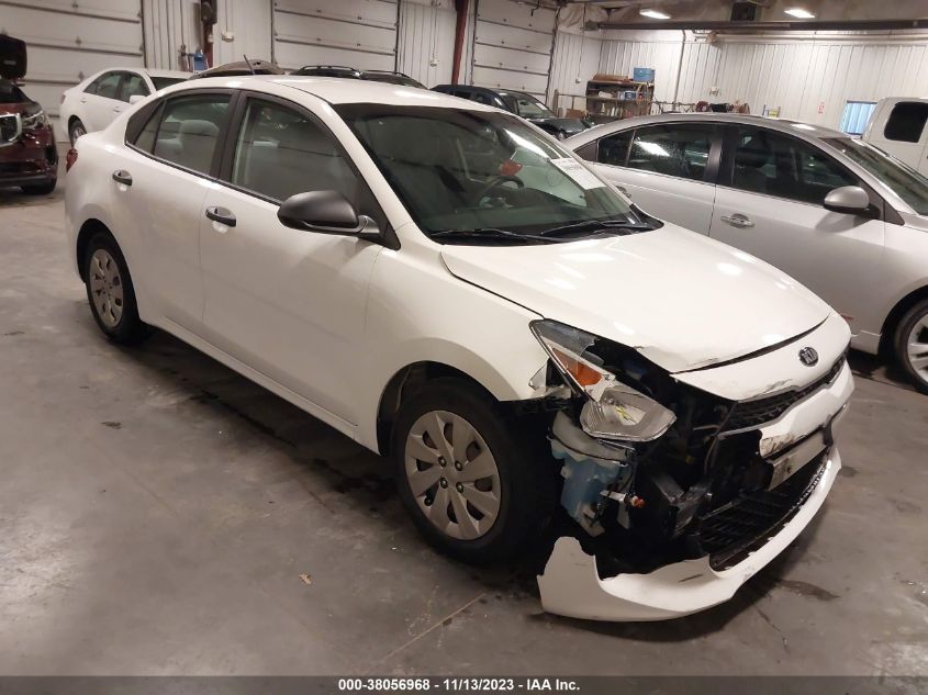 Lot #2525412682 2018 KIA RIO LX salvage car