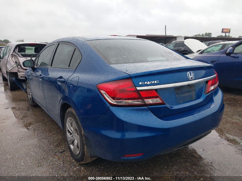 2014 HONDA CIVIC LX - 2HGFB2F56EH533980