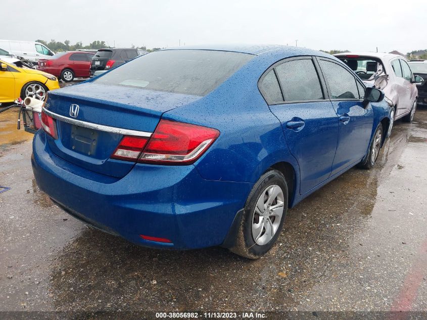 2014 HONDA CIVIC LX - 2HGFB2F56EH533980