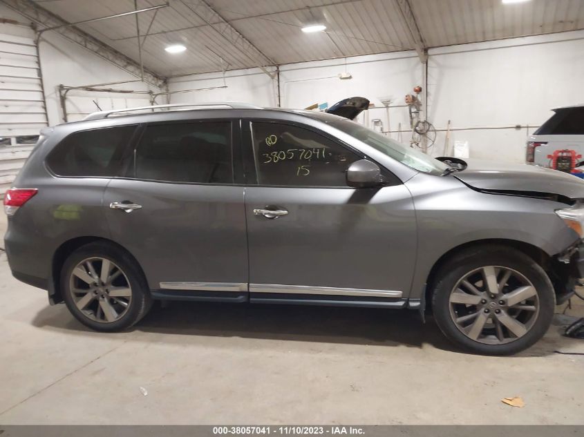 2015 NISSAN PATHFINDER PLATINUM - 5N1AR2MM4FC655915