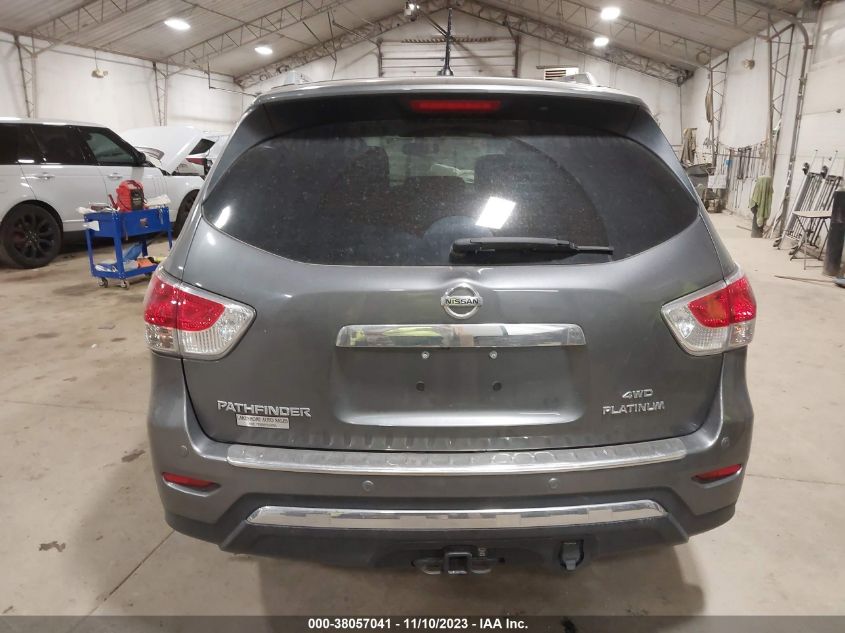 2015 NISSAN PATHFINDER PLATINUM - 5N1AR2MM4FC655915