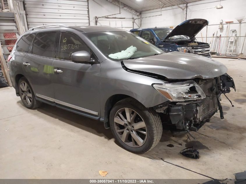 2015 NISSAN PATHFINDER PLATINUM - 5N1AR2MM4FC655915