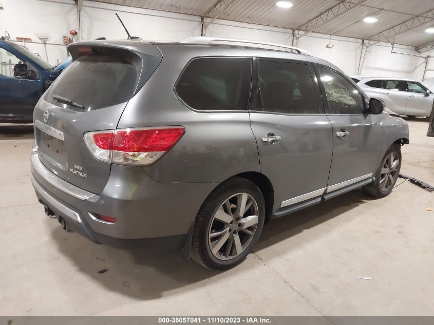 2015 NISSAN PATHFINDER PLATINUM - 5N1AR2MM4FC655915