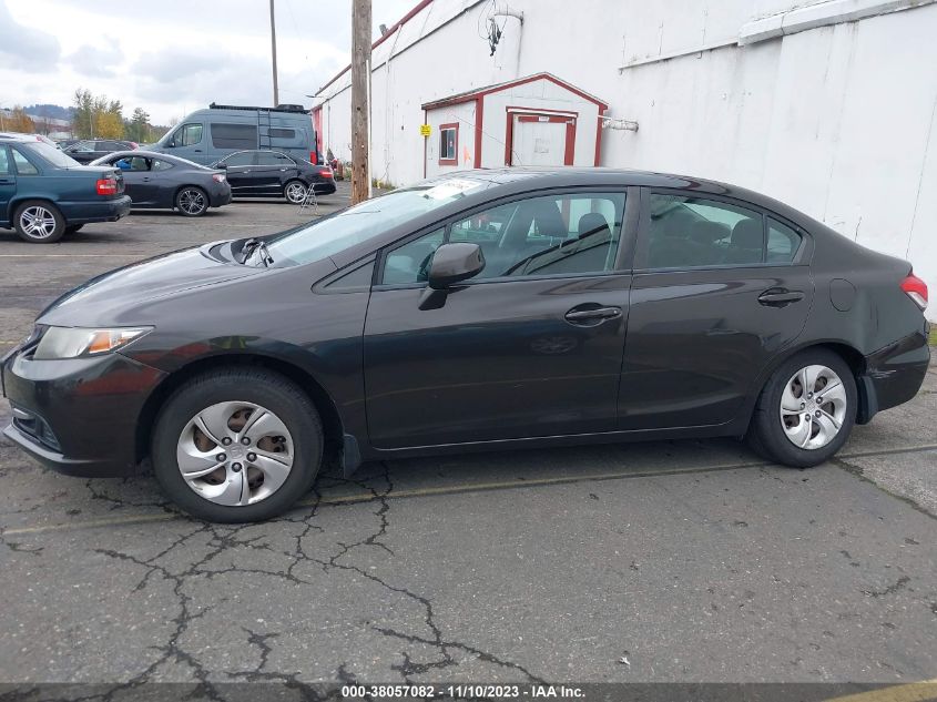 2013 HONDA CIVIC LX - 19XFB2F54DE238191