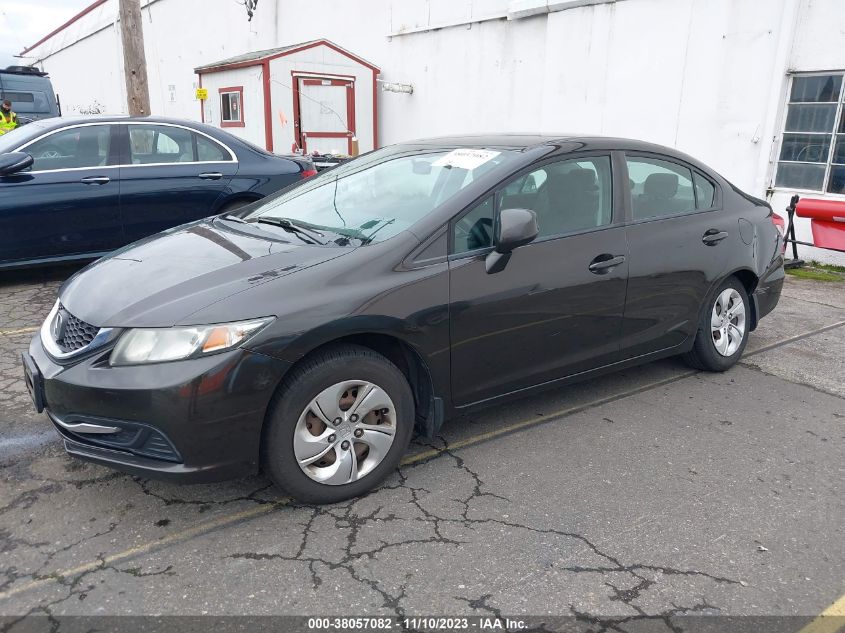 2013 HONDA CIVIC LX - 19XFB2F54DE238191