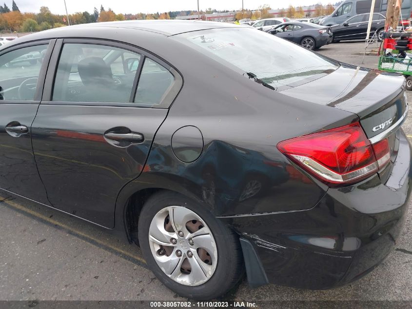 2013 HONDA CIVIC LX - 19XFB2F54DE238191