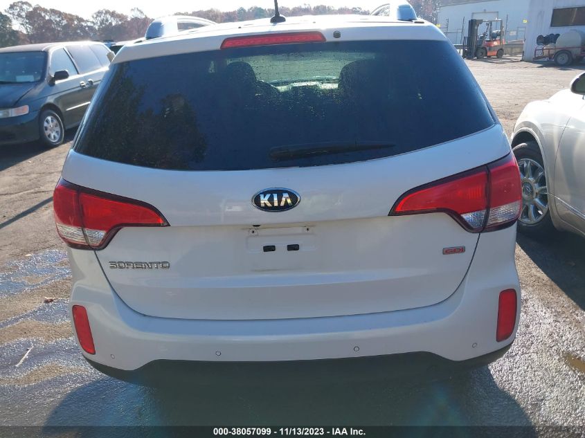 2015 KIA SORENTO LX - 5XYKT3A65FG615411