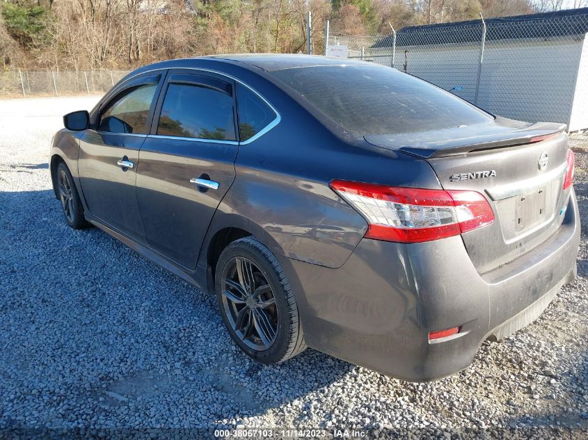 2013 NISSAN SENTRA SR - 3N1AB7APXDL690760