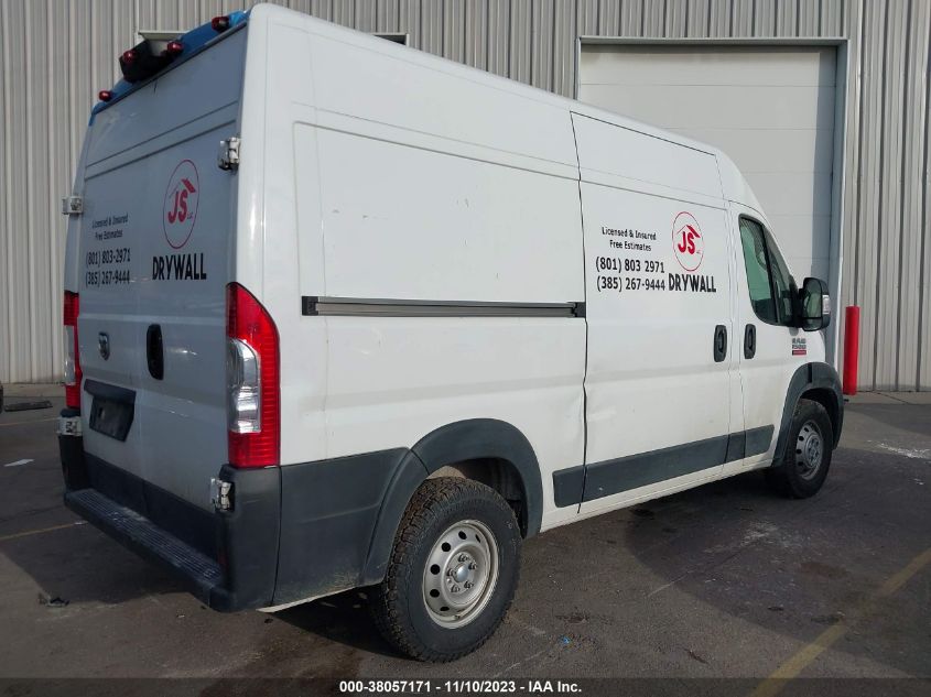 2021 RAM PROMASTER 1500 136" WB - 3C6LRVBG9ME506330