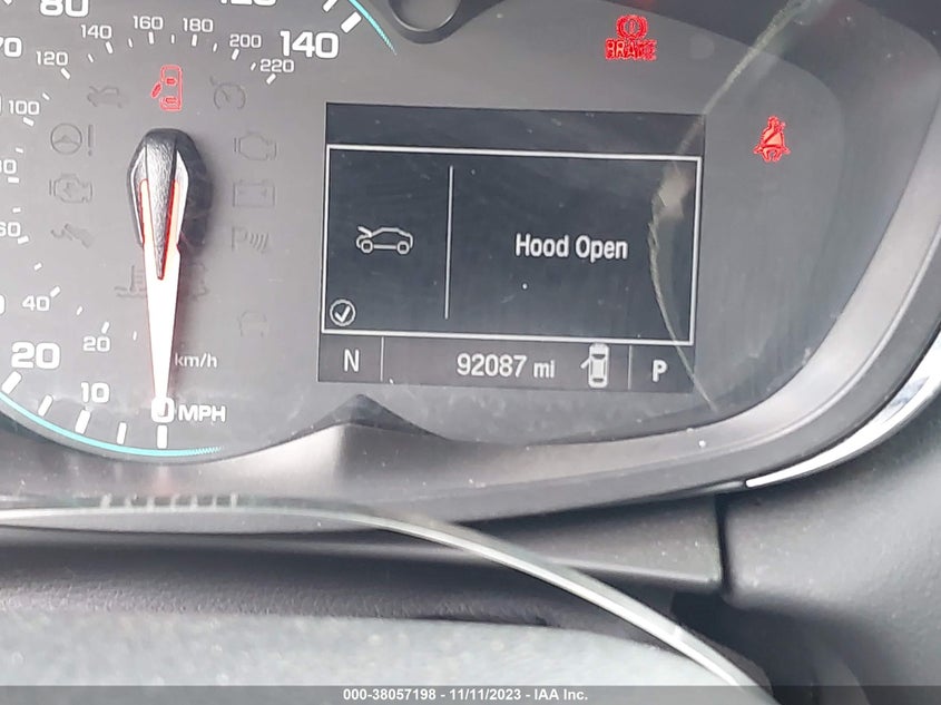 VIN 3GNCJLSBXJL382544 2018 CHEVROLET TRAX LT