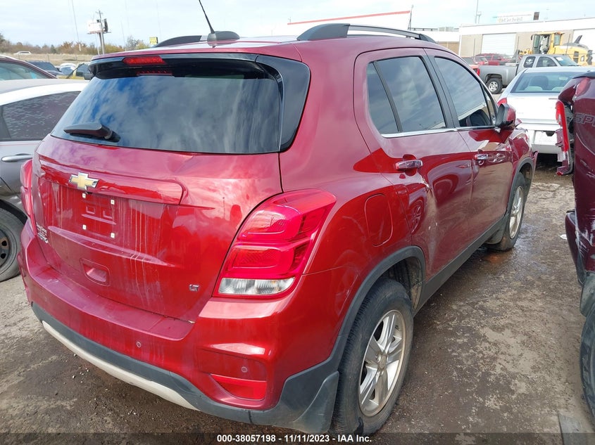 VIN 3GNCJLSBXJL382544 2018 CHEVROLET TRAX LT