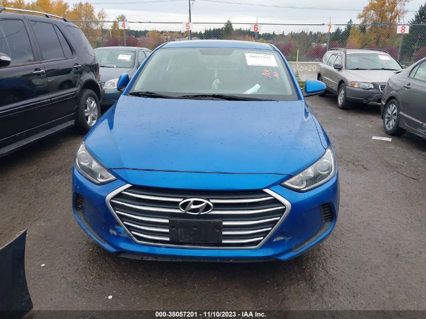2018 HYUNDAI ELANTRA SE - 5NPD74LF9JH396650