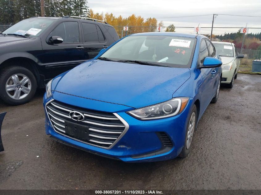 2018 HYUNDAI ELANTRA SE - 5NPD74LF9JH396650