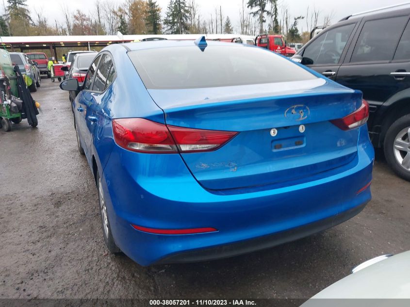 2018 HYUNDAI ELANTRA SE - 5NPD74LF9JH396650
