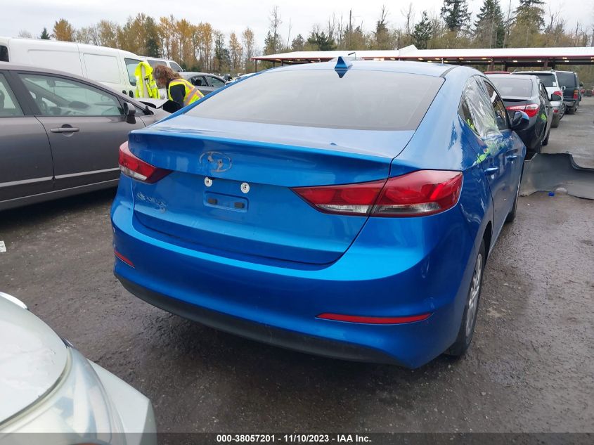 2018 HYUNDAI ELANTRA SE - 5NPD74LF9JH396650