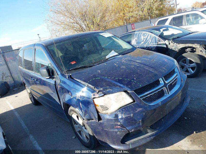 2013 DODGE GRAND CARAVAN SE - 2C4RDGBG1DR788247