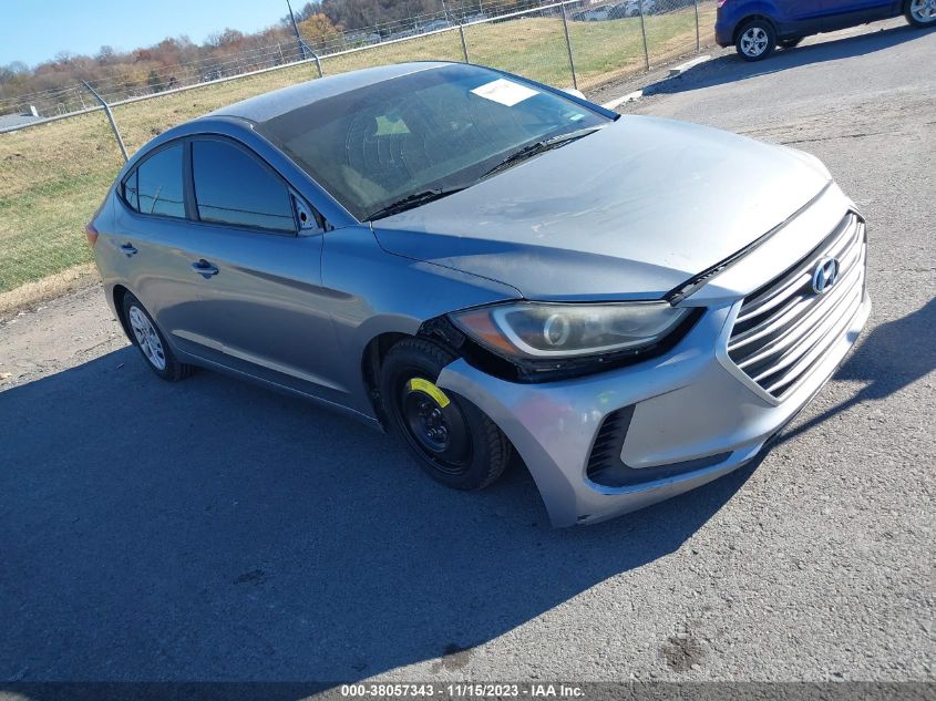 2017 HYUNDAI ELANTRA SE - 5NPD74LF7HH201381