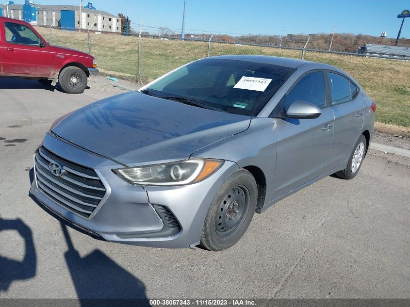 2017 HYUNDAI ELANTRA SE - 5NPD74LF7HH201381