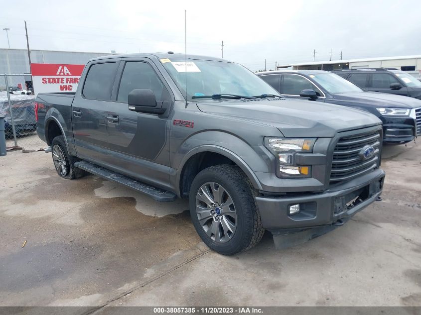 2017 FORD F-150 XLT - 1FTEW1EF2HFB09639