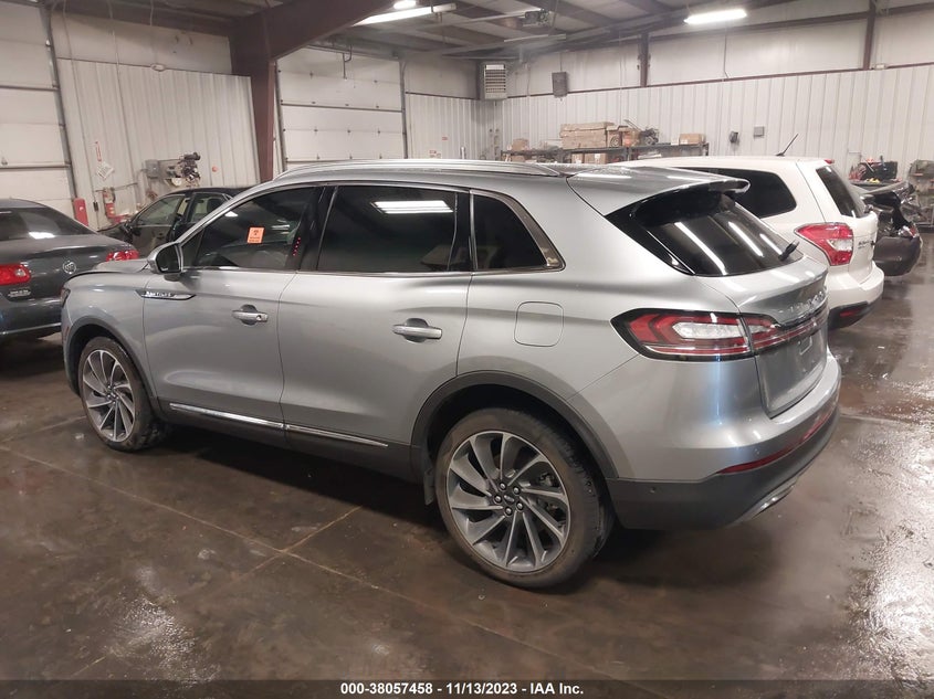 VIN 2LMPJ8KP4NBL15345 2022 LINCOLN NAUTILUS RESERVE