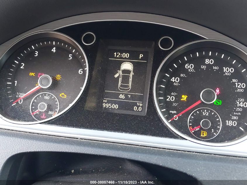 2014 VOLKSWAGEN CC 2.0T R-LINE - WVWBP7AN1EE503540