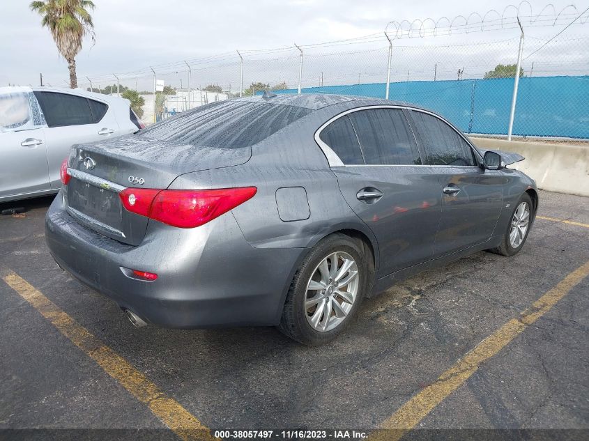 2015 INFINITI Q50 PREMIUM/SPORT - JN1BV7APXFM358404