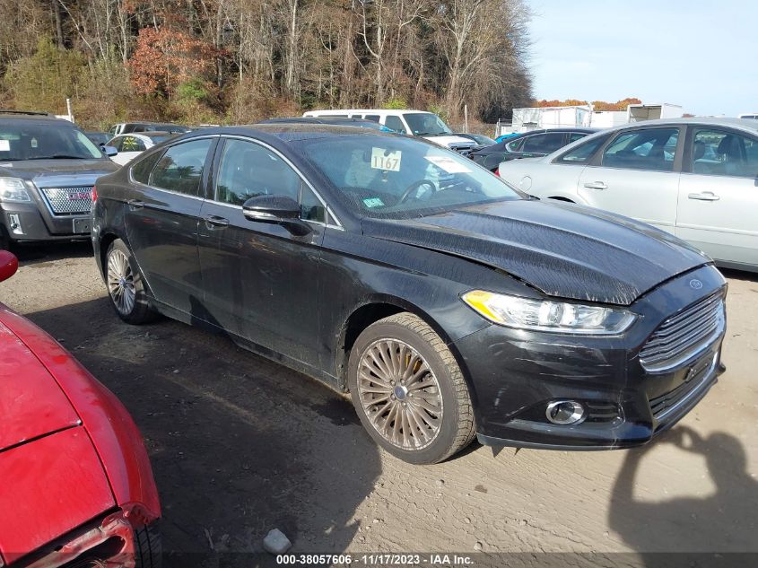 2013 FORD FUSION TITANIUM - 3FA6P0K9XDR246146