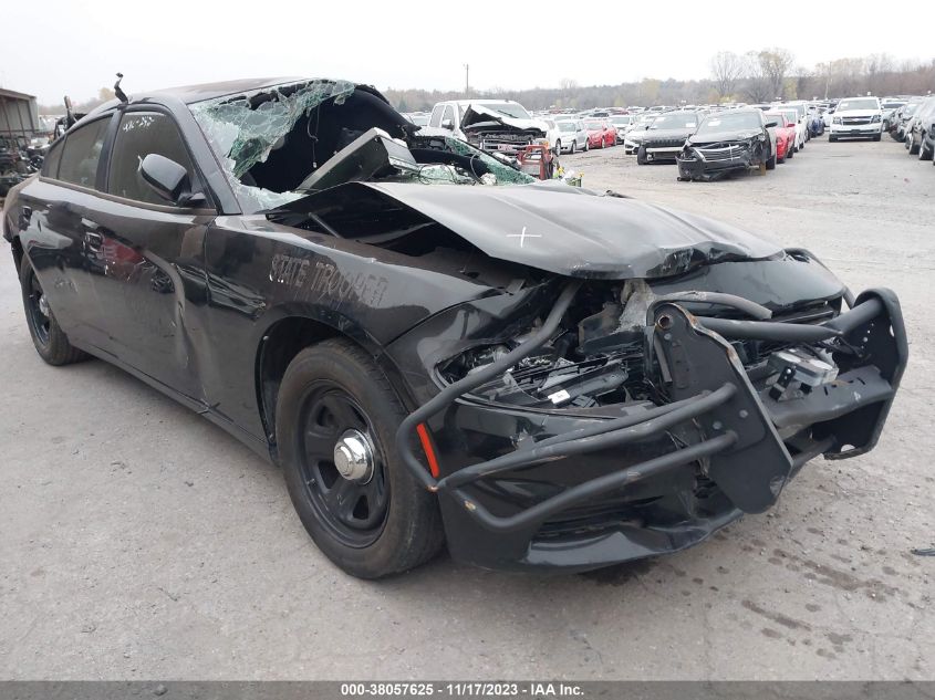 2019 DODGE CHARGER POLICE RWD - 2C3CDXAT8KH692482