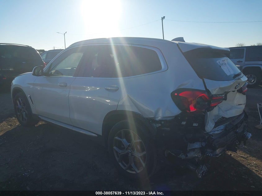VIN 5UX53DP08N9K11314 2022 BMW X3 XDRIVE30I
