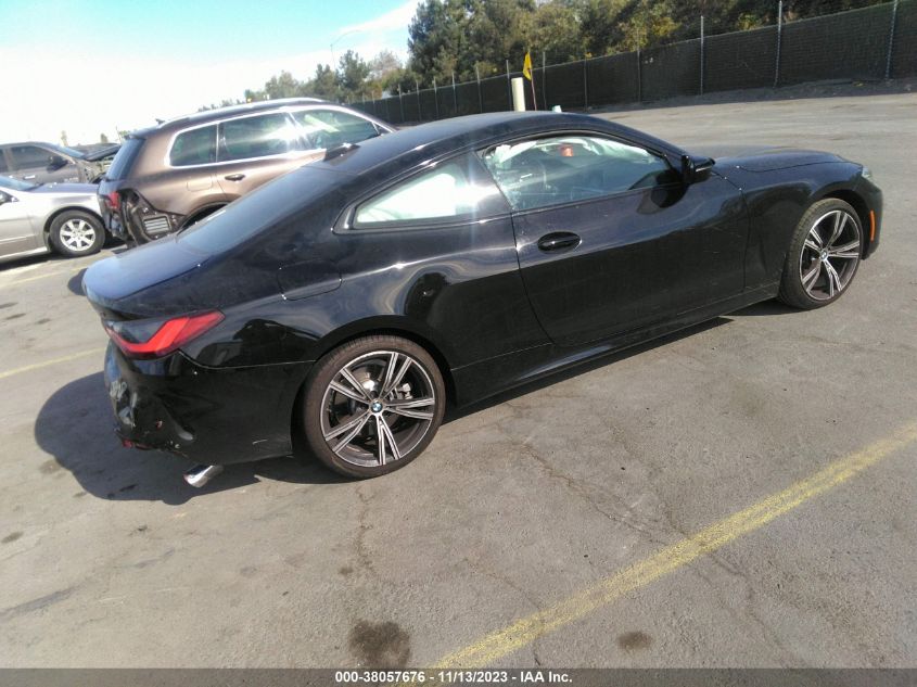 2022 BMW 430I WBA53AP02NCL07083