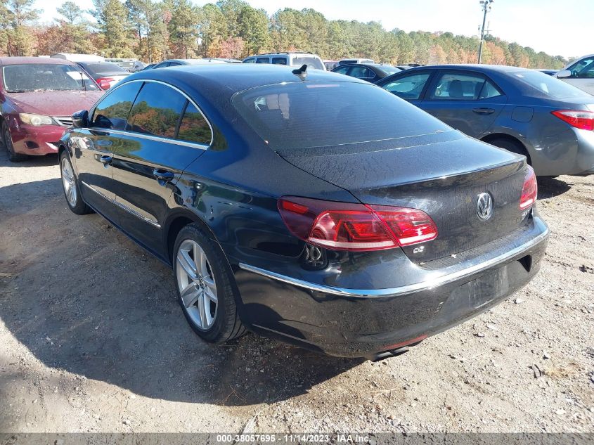 2013 VOLKSWAGEN CC 2.0T SPORT - WVWBP7AN3DE510388