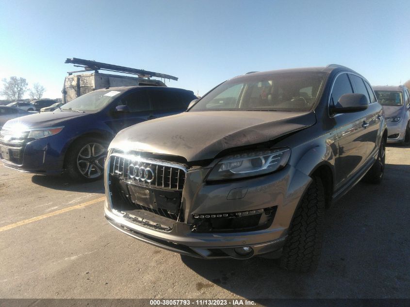 2013 AUDI Q7 PREMIUM PLUS - WA1LGAFE9DD001805